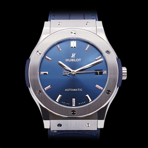 hublot bleu|Hublot classic fusion blue.